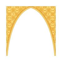 Illustration of Ramadan frame vector