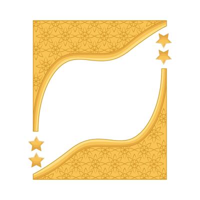 Illustration of Ramadan frame
