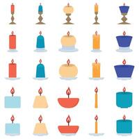 Illustration of candle pack vector