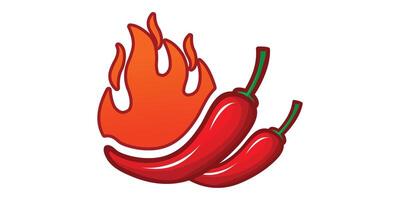 Chili Vector Illustration Design