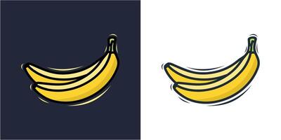 BANANA ILLUSTRATION VECTOR DESIGN