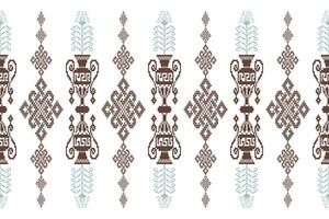 Seamless pixel art pattern. Aztec geometric vector background. Can be used in textile design, web design for making of clothes, accessories, decorative paper, backpack, wrapping, envelope, tile, etc.