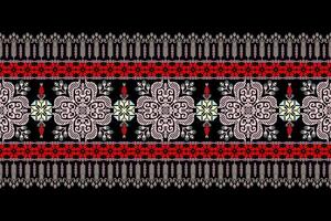 Seamless pixel art pattern. Aztec geometric vector background. Can be used in textile design, web design for making of clothes, accessories, decorative paper, backpack, wrapping, envelope, tile, etc.