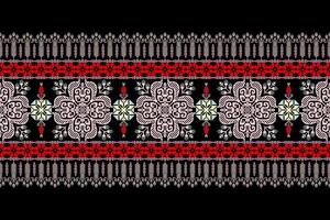 Seamless pixel art pattern. Aztec geometric vector background. Can be used in textile design, web design for making of clothes, accessories, decorative paper, backpack, wrapping, envelope, tile, etc.