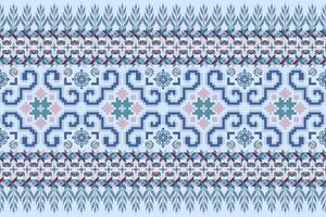 Seamless pixel art pattern. Aztec geometric vector background. Can be used in textile design, web design for making of clothes, accessories, decorative paper, backpack, wrapping, envelope, tile, etc.