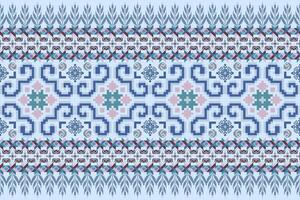 Seamless pixel art pattern. Aztec geometric vector background. Can be used in textile design, web design for making of clothes, accessories, decorative paper, backpack, wrapping, envelope, tile, etc.