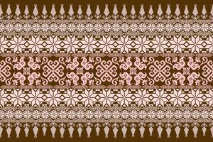 Seamless pixel art pattern. Aztec geometric vector background. Can be used in textile design, web design for making of clothes, accessories, decorative paper, backpack, wrapping, envelope, tile, etc.