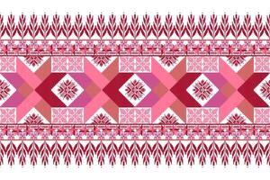 Seamless pixel art pattern. Aztec geometric vector background. Can be used in textile design, web design for making of clothes, accessories, decorative paper, backpack, wrapping, envelope, tile, etc.