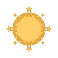 Illustration of Ramadan frame vector