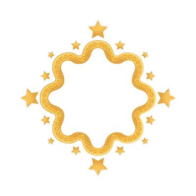 Illustration of Ramadan frame