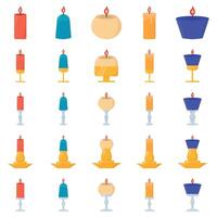 Illustration of candle pack vector