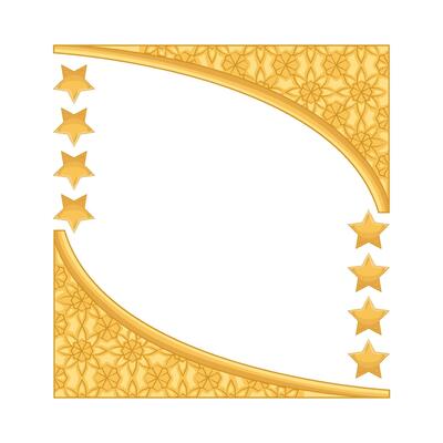 Illustration of Ramadan frame
