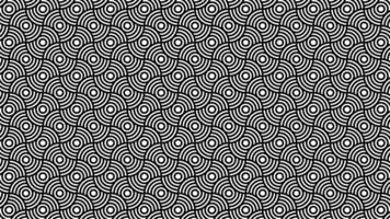 Abstract background with bold striped circles. Background seamless pattern geometric line circle design abstract vector