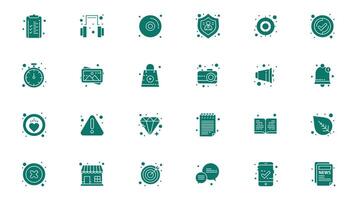 User interface icons set. Collection Of Web User Interface Vector Illustration