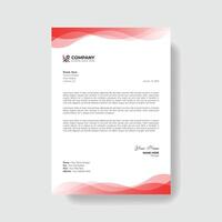 Professional And Creative Modern Corporate Business Letter Head Template. vector