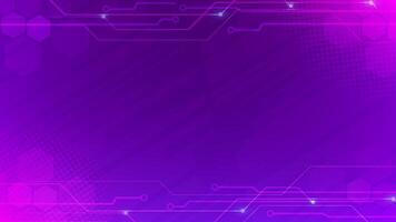 Digital technology violet background. Futuristic background for various design projects such as websites, presentations, print materials, social media posts vector