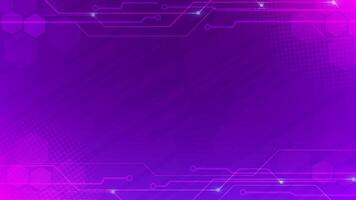 Digital technology violet background. Futuristic background for various design projects such as websites, presentations, print materials, social media posts vector