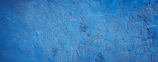 Blue Textured Concrete, Abstract Background. photo