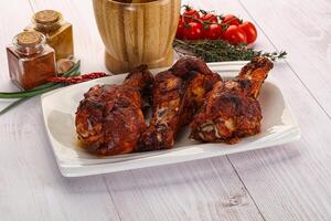 Indian tandoori turkey shoulder wing photo