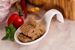 Liver Pate spread in the bowl photo