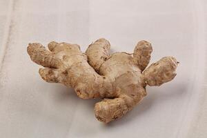 Ginger root for cooking and medicine photo