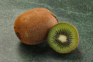 Sweet and juicy kiwi fruit photo