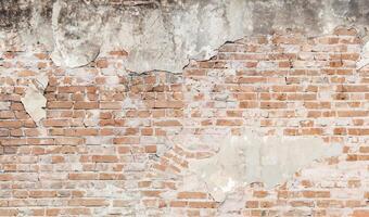 Vintage Brick Wall Texture as Background photo