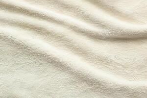 Close Up Background, Textured Towel Fabric Surface photo