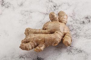 Ginger root for cooking and medicine photo