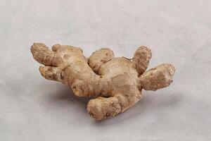 Ginger root for cooking and medicine photo