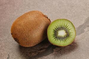 Sweet and juicy kiwi fruit photo