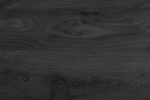 Minimalist Black Wood Texture Background for Design Projects. photo