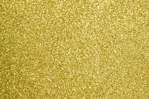 Golden Glitter Bokeh Lights, Abstract Sparkle Background photo