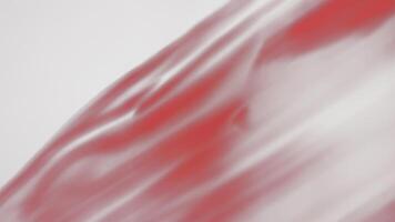 Red Wavy Plastic Abstract Texture, Dynamic Background photo