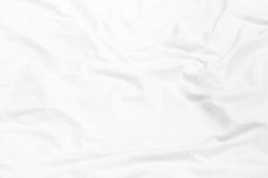 Clean and Crisp White Bedding Sheets Texture, Ideal Background photo