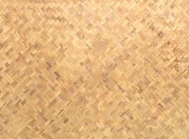 Contemporary Art, Textured Bamboo Surface in Abstract Composition. photo