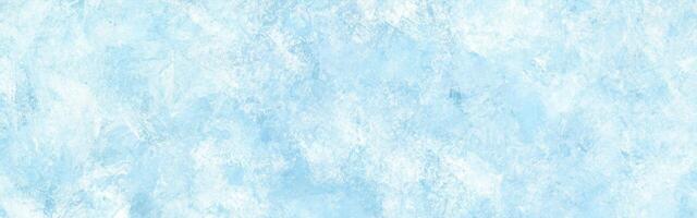 Winter Frost, Abstract Ice and Snow Texture Banner Design photo