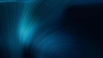 Glowing Blue Abstract Fiber Background, Textural Elegance in Liquid Form. photo