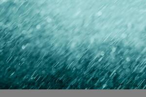 Blurred Beauty, Abstract Rainfall with Bokeh Background. photo