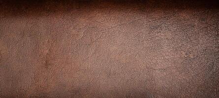Rico texturas, marrón cuero elegancia. foto