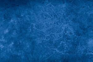 Vintage Wall Design, Black Gradient Background with Abstract Blue Tones. photo