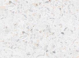 Polished Terrazzo and Marble Flooring Texture, Beautiful Background Pattern with Copy Space for Text photo
