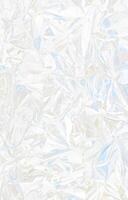 Abstract Background, Textured Crumpled Foil Paper. photo