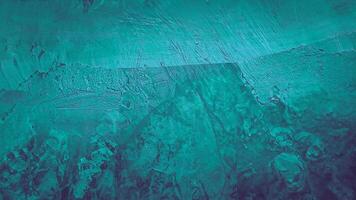 Dark Green Blue Teal Abstract Texture, Cement Concrete Wall Background photo