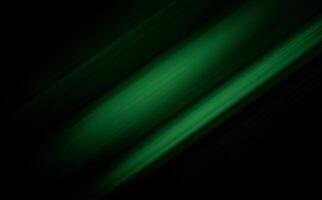 Abstract Diagonal Black and Green Gradient Background with Metallic Texture and Soft Lines. photo