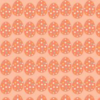 Easter eggs simple seamless pattern. Easter eggs, Easter symbol, decorative vector elements.