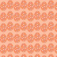 Easter eggs simple seamless pattern. Easter eggs, Easter symbol, decorative vector elements.