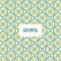 Colorful abstract geometric pattern design vector