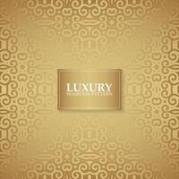 elegant gold abstract line pattern vector