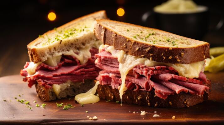 Corned Beef Sandwich Stock Photos, Images and Backgrounds for Free Download